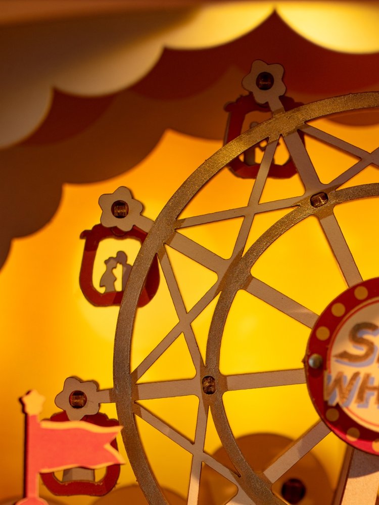 RoboTime 3D fa kirakó játékdoboz Karnevál naplementekor - Image 3