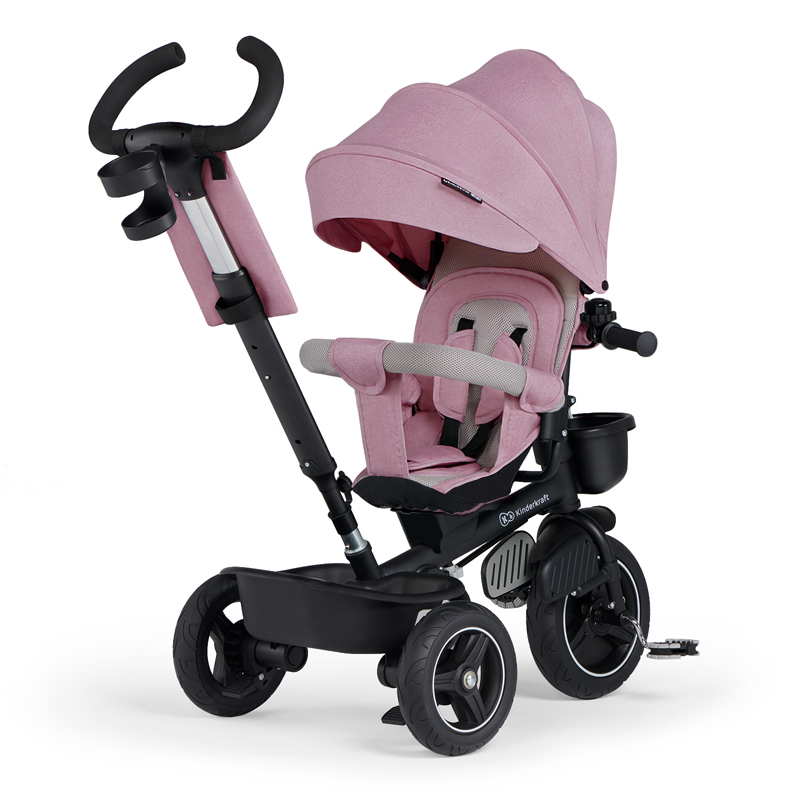 KINDERKRAFT SELECT Triciclo Spinstep Pink, Premium - immagine 3