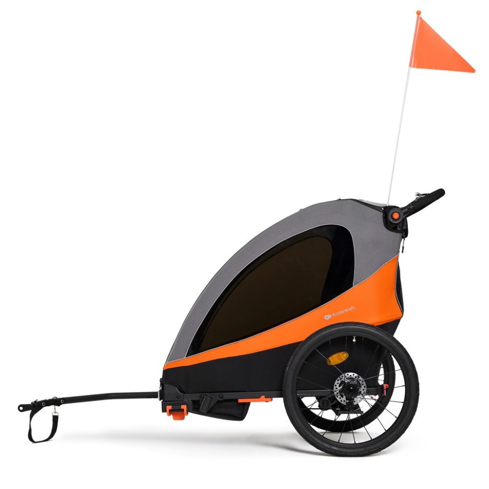 KINDERKRAFT Kinderwagen 3in1 Nava Sunny Orange – Bild 6