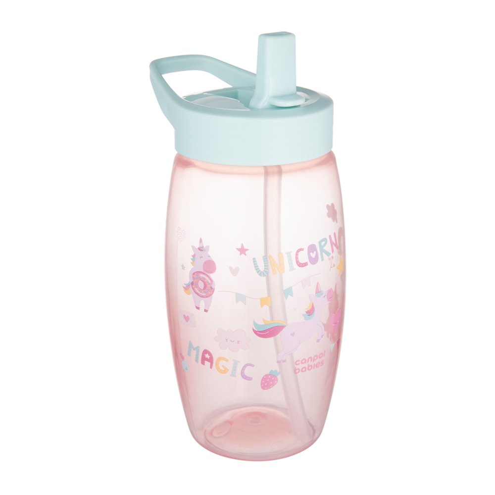 CANPOL BABIES Sportpalack felhajtható szívószállal Unicorns 400ml - Image 3