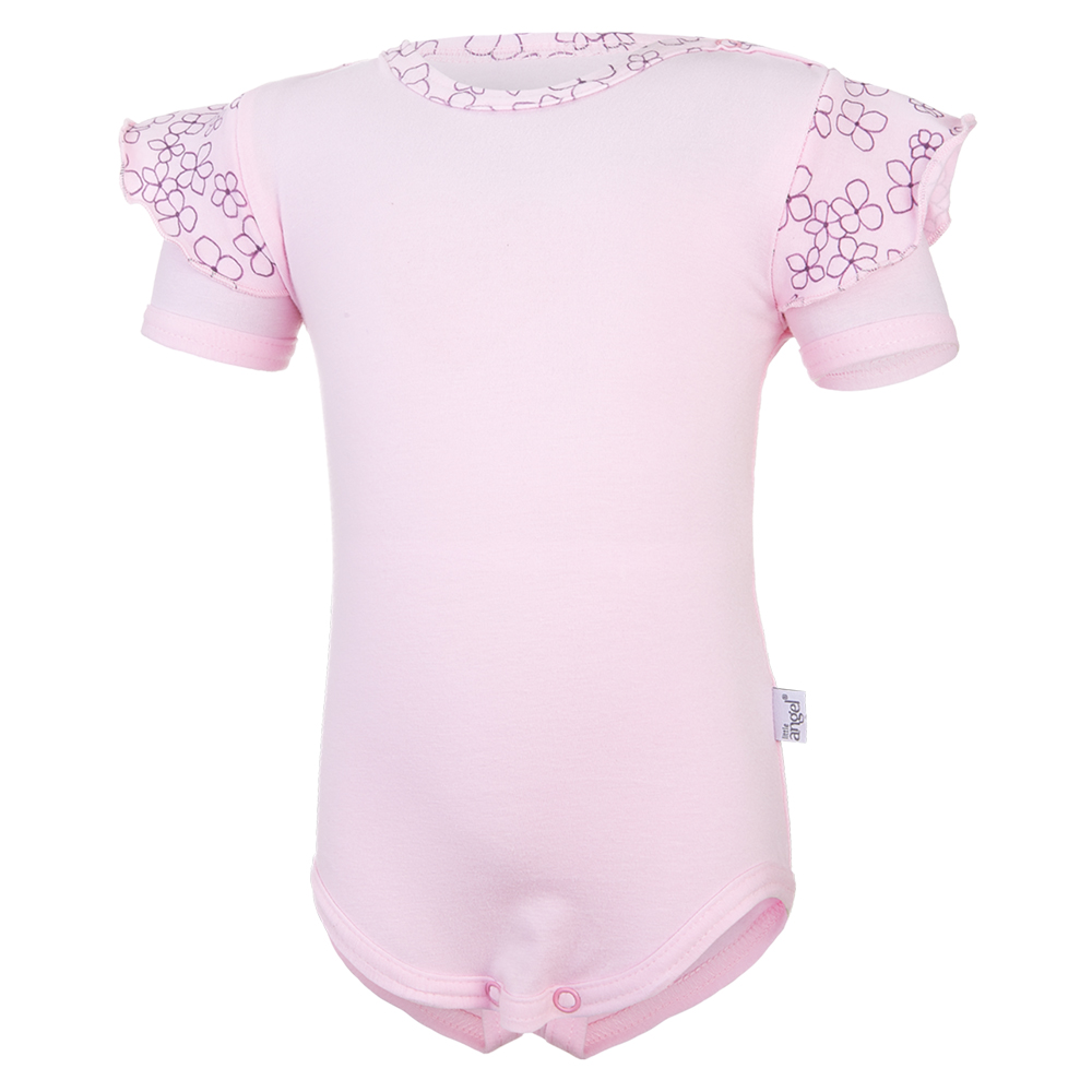 Body fino ESTAMPADO KR Outlast® - rosa bebé 74