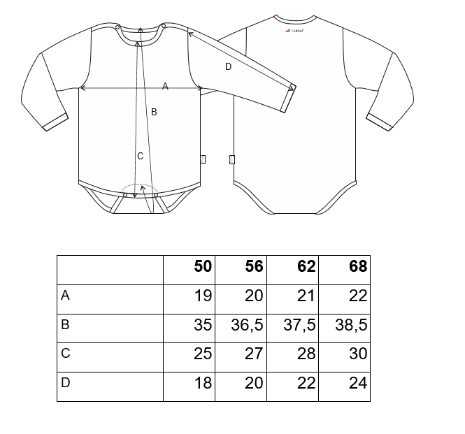 Wickelbody DR Outlast® - rosa baby/Streifen 62 – Bild 5