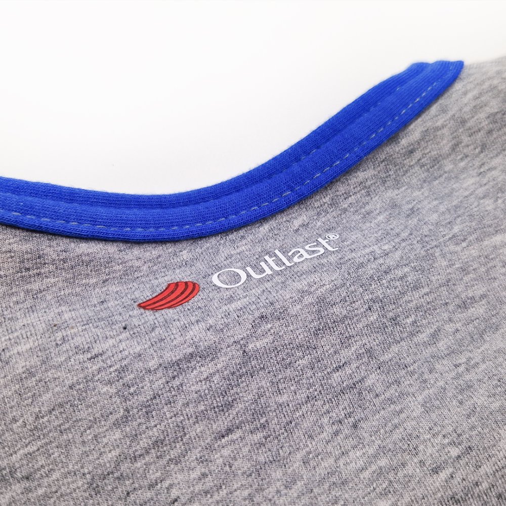 DR Outlast® szürke melír póló - csúszásgátló mintával 104 - Image 5