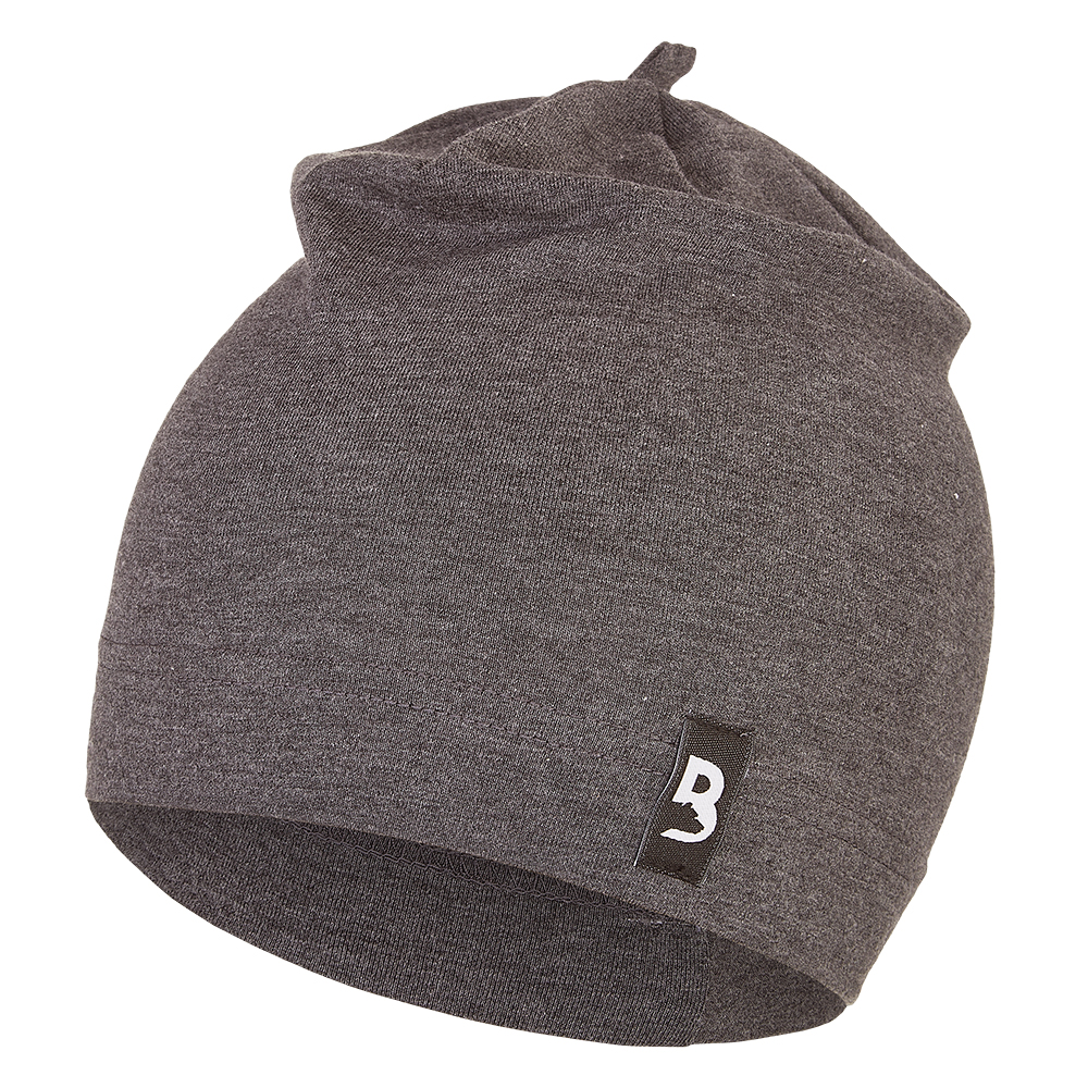 Berretto sottile BARIDI Outlast® - mélange grigio scuro 6 | 54-57 cm