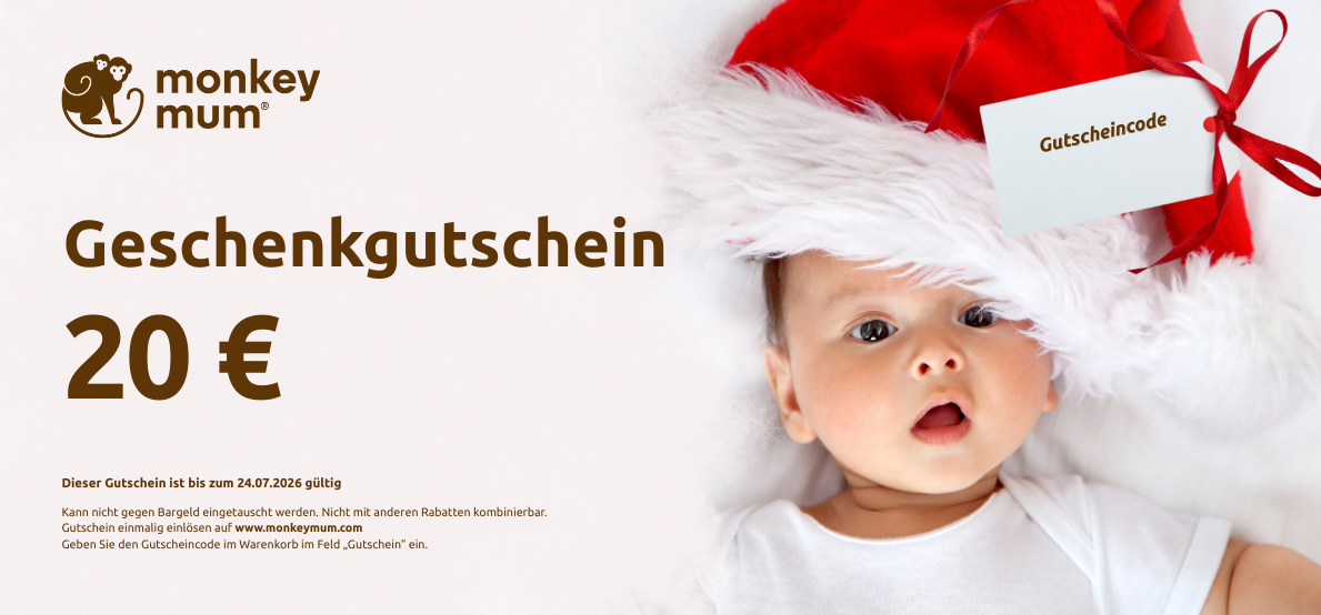 Geschenkgutschein im Wert von 20 EUR Baby