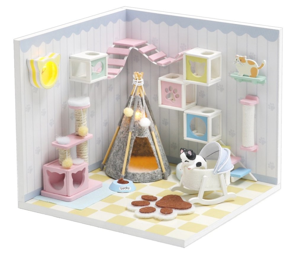2Kids Toys miniatura domečku Domov kočičky Mňau (obrázek 2)