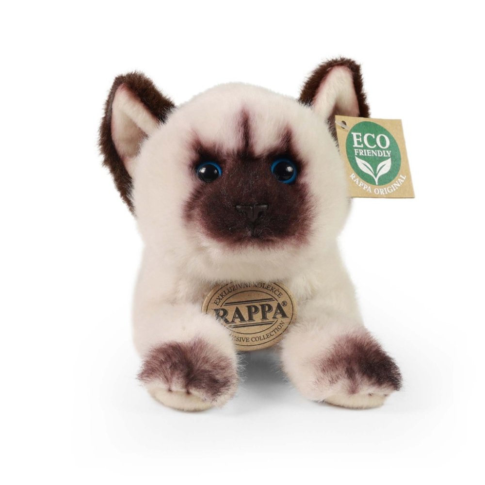 Rappa Plyšová kočka ležící himalájská 20 cm ECO-FRIENDLY (obrázek 4)