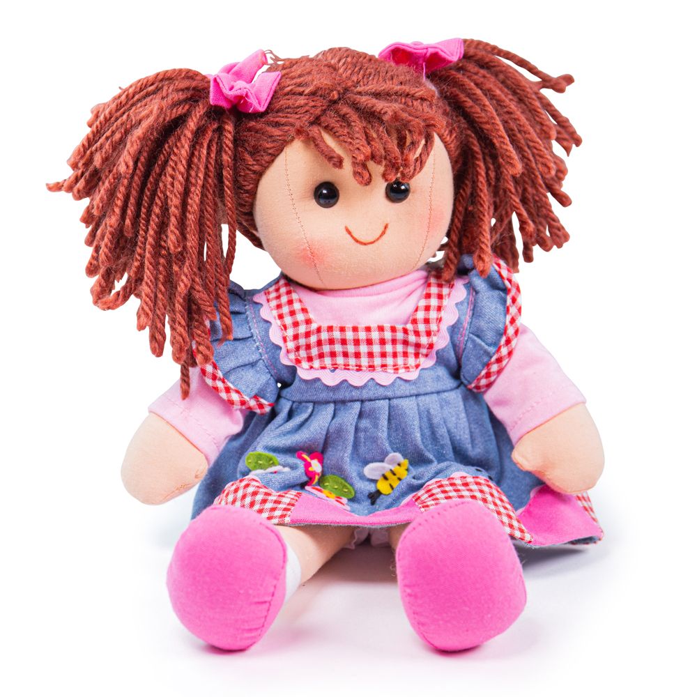 Bigjigs Toys Látková panenka Melody 34 cm (obrázek 9)