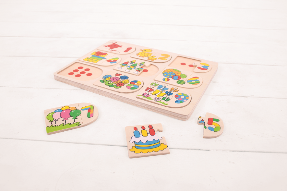 Bigjigs Toys Obrázkové počítací puzzle (obrázek 5)