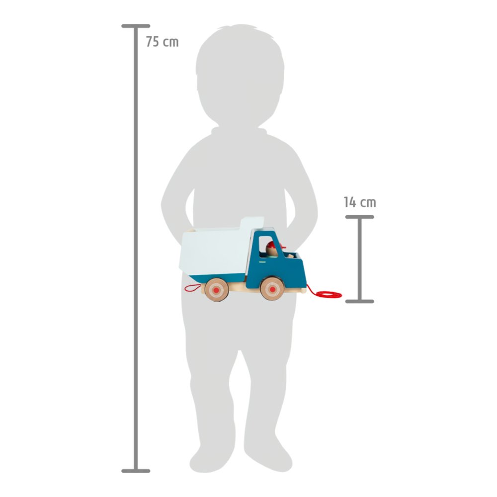 small foot Tahací auto sklápěč (obrázek 3)
