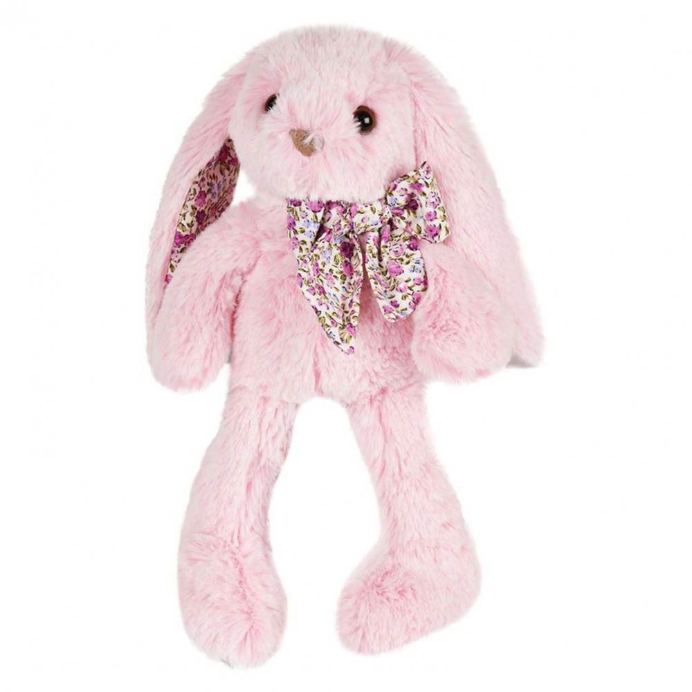 Doudou Histoire d´Ours Plyšová hračka růžový králíček 25 cm (obrázek 5)