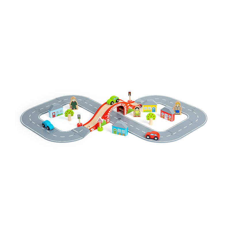 Bigjigs Rail Dřevěná silnice osmička (obrázek 3)