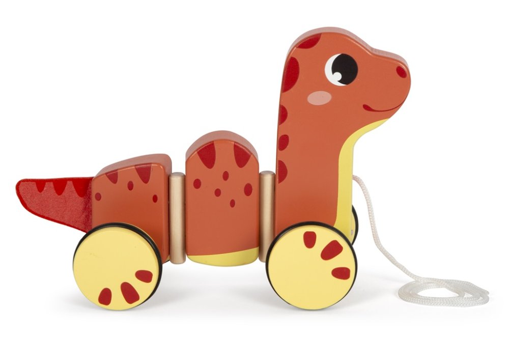 small foot Dřevěná tahací hračka Dino (obrázek 3)