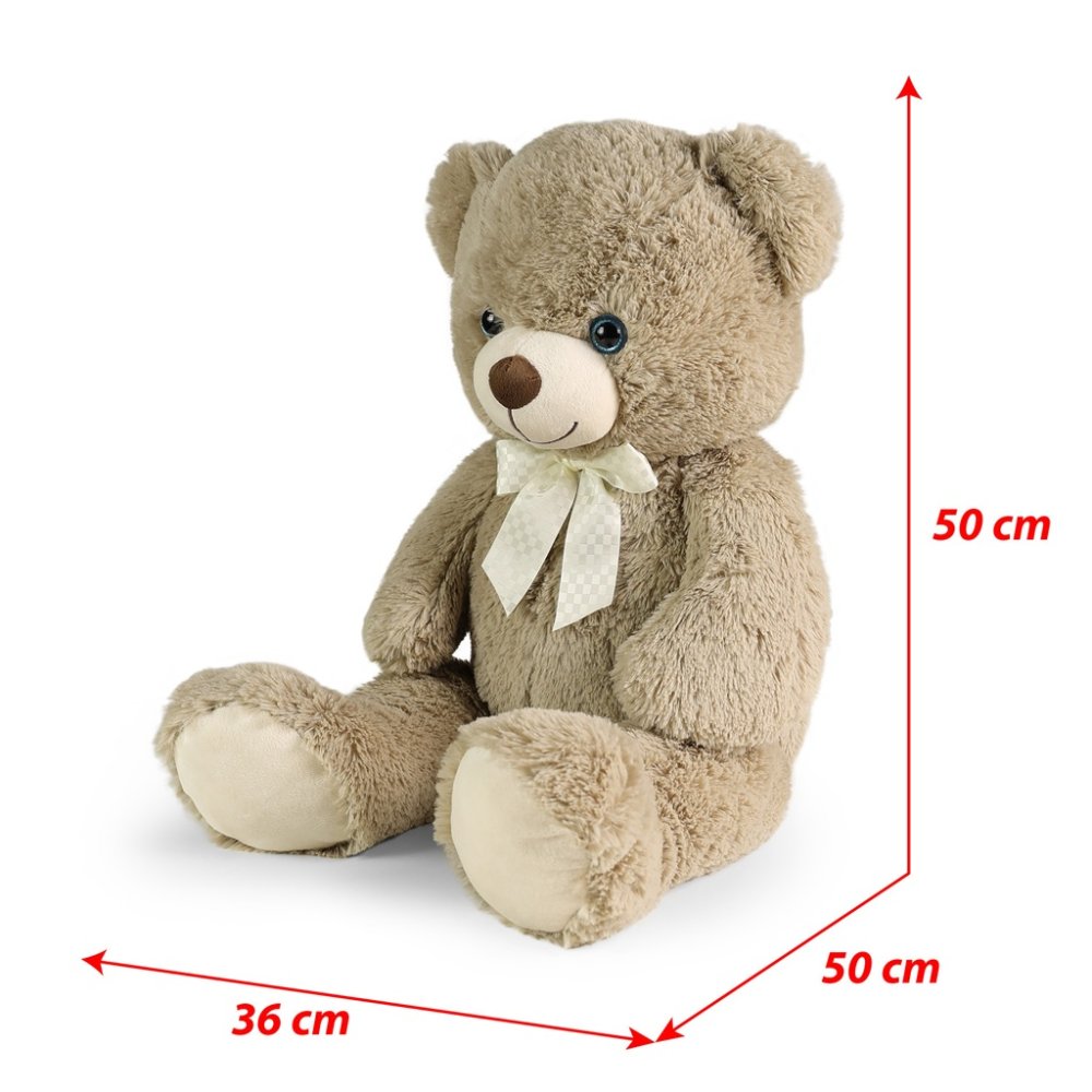 Rappa Plyšový medvěd Harvey kapučínový s visačkou 78 cm (obrázek 3)
