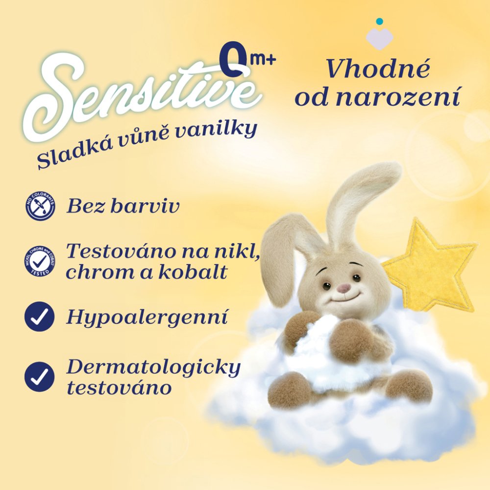 CHICCO Aviváž koncentrovaná Baby Sensitive Jemný dotek 750 ml (obrázek 3)