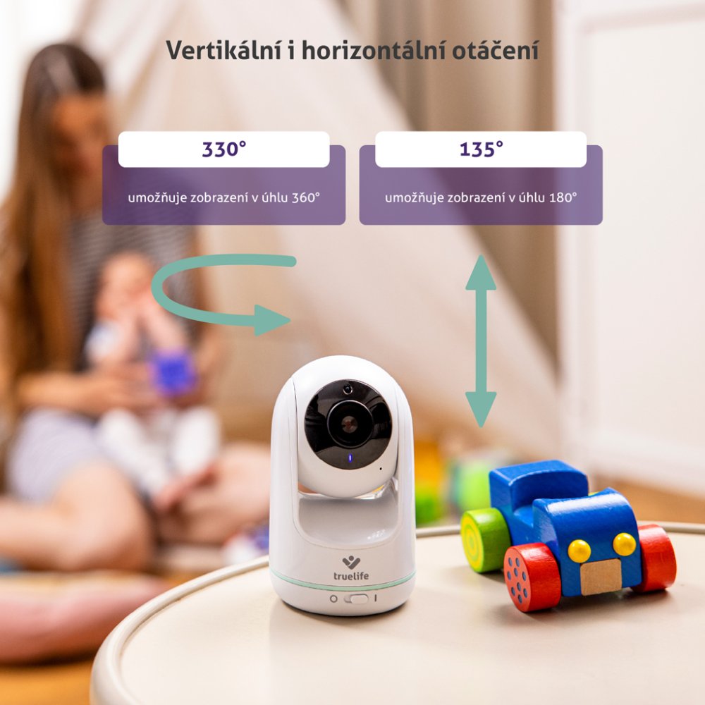 TRUELIFE Video Nanny Digital 360° NannyCam R5