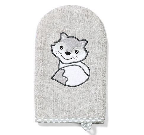 BABYONO Washing Cloth Bamboo Gray