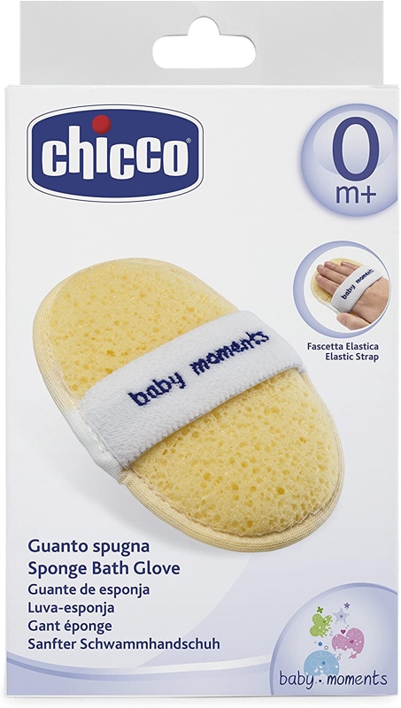 CHICCO Baby Moments Badeschwamm/Handschuhe