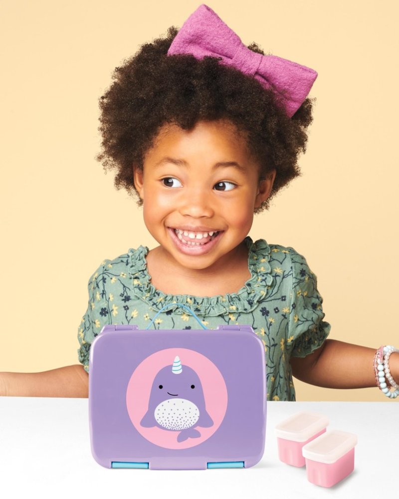 SKIP HOP Zoo Narwhal Bento Lunch Box 3 anni+ - immagine 6