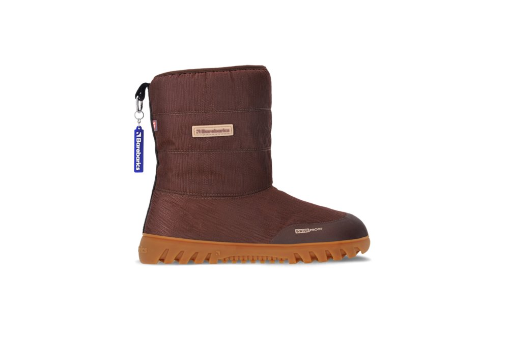 Zimní Barefoot Boty Barebarics PolarStride - Copper Brown 43 Brown