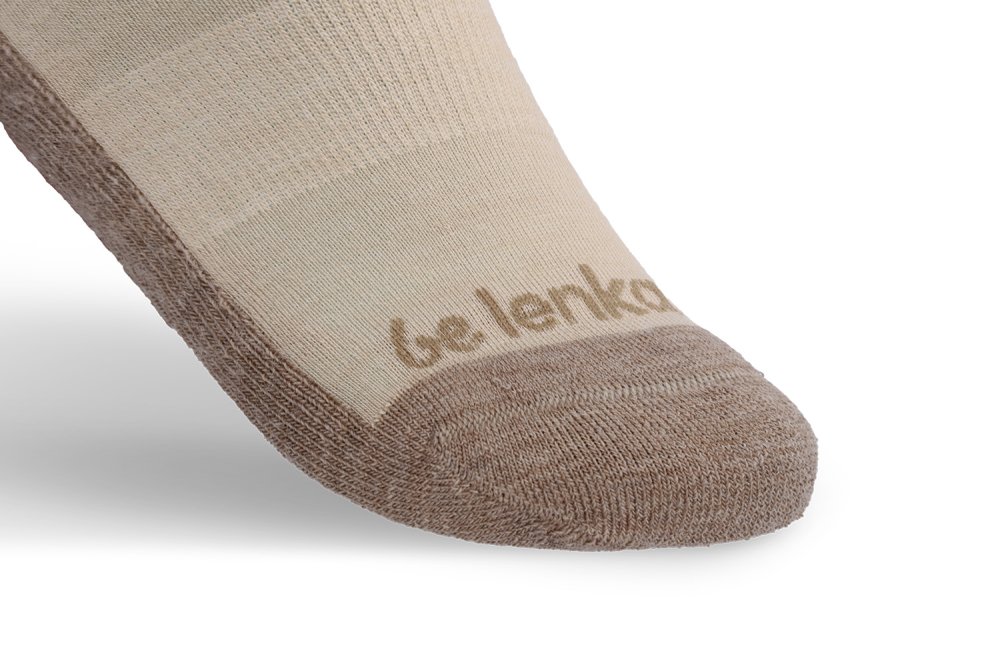 Șosete Desculți Be Lenka - Crew - Lână Merinos – Bej 35-38 Beige