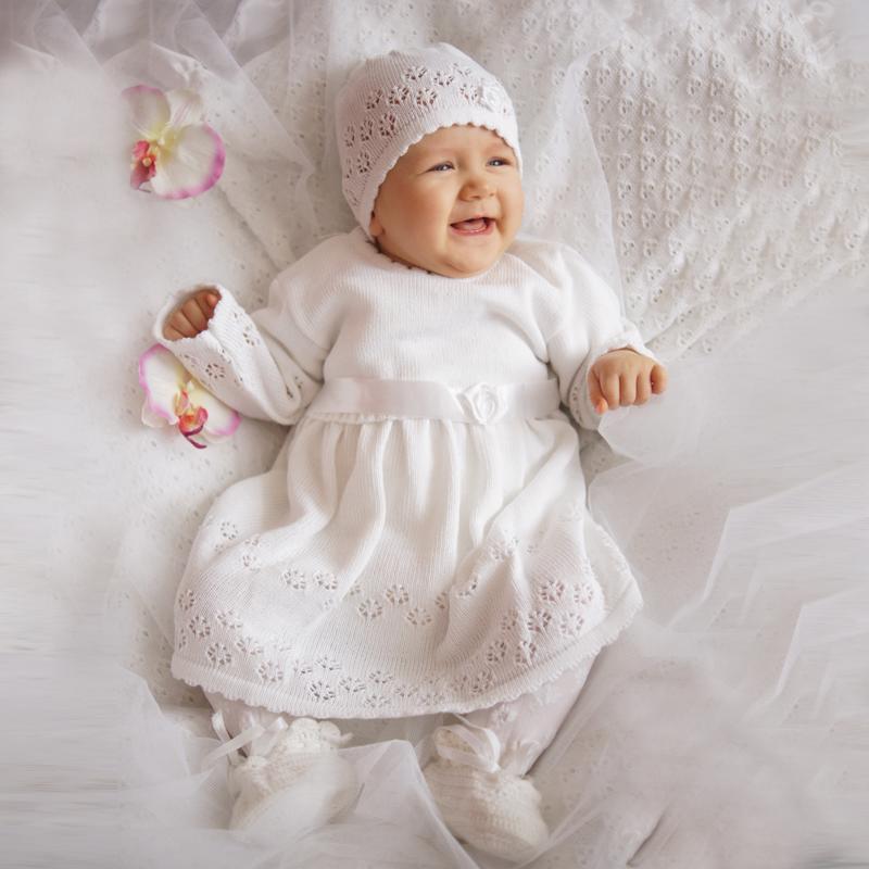 Ensemble de baptême ECO, taille fille. 62 – Image 4