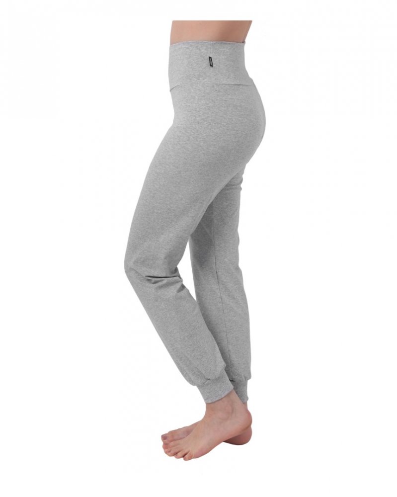 Pantaloni del pigiama da donna, grigio L/XL