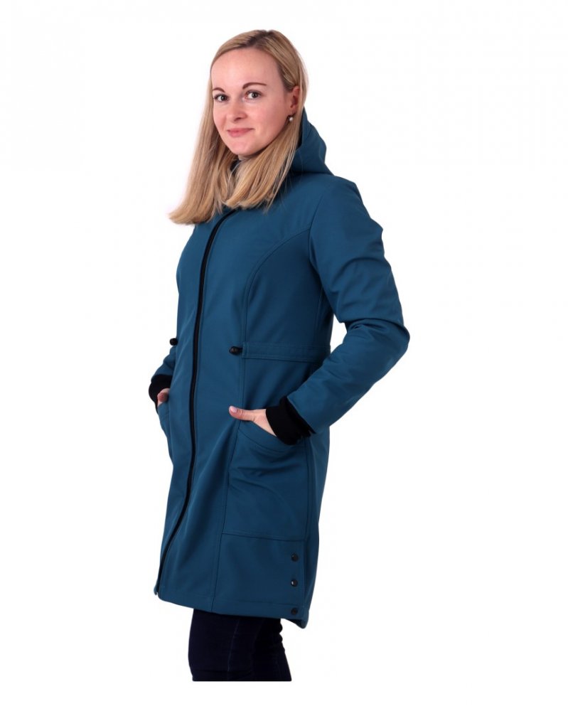 Manteau softshell pour femmes Hana, petrol S – Image 7