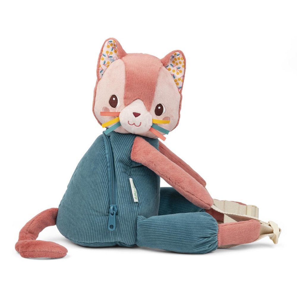 Lilliputiens - Zainetto morbido - gatto Jeanne