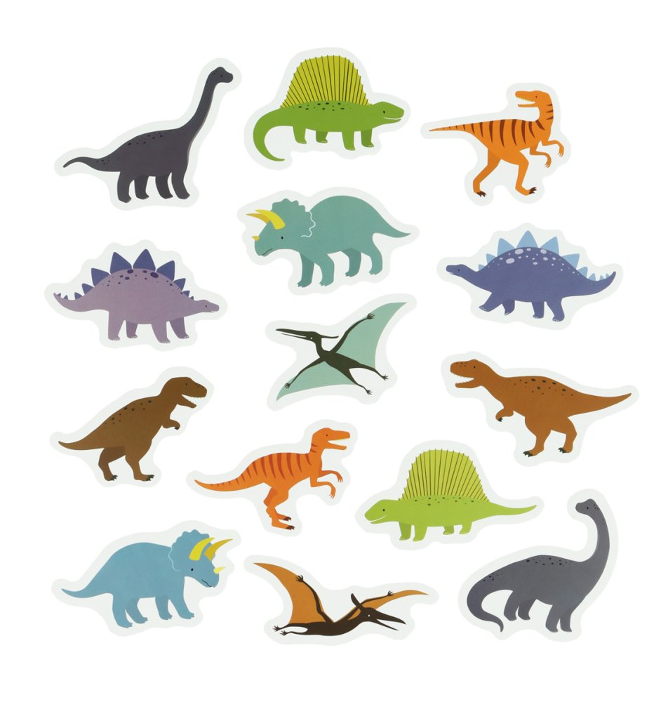 A Little Lovely Company - Jouets de bain en mousse - Dinosaures