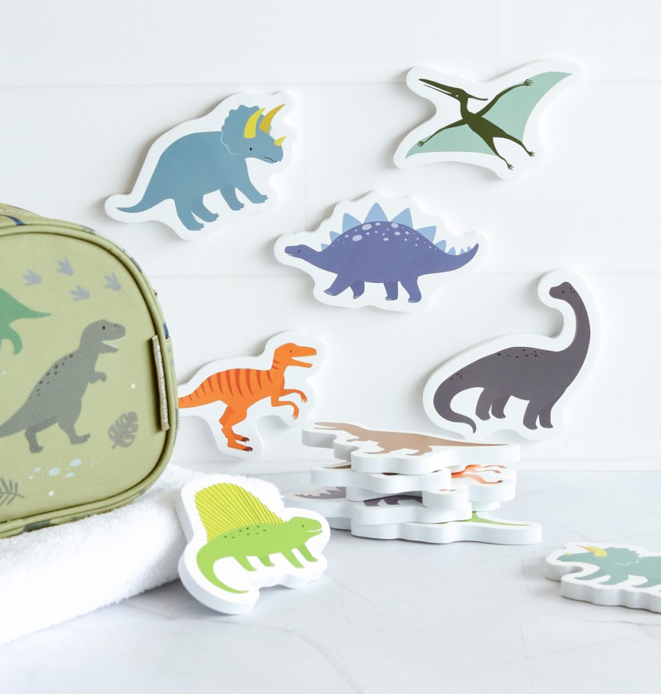 A Little Lovely Company - Jouets de bain en mousse - Dinosaures – Image 4