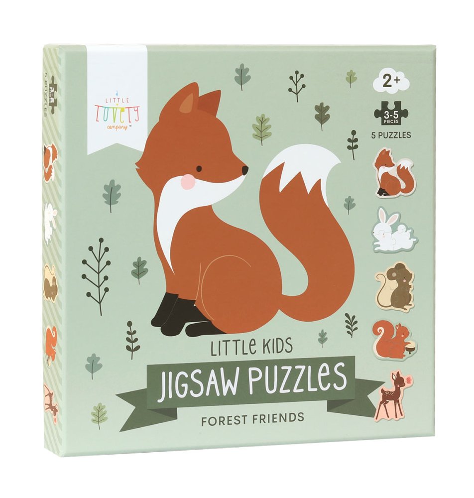 A Little Lovely Company - puzzle con animali del bosco