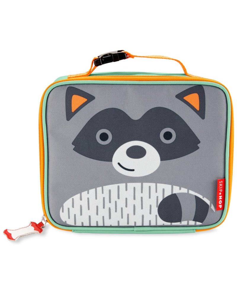 SKIP HOP Zoo Sac isotherme pour collation Raton laveur 3 ans et +