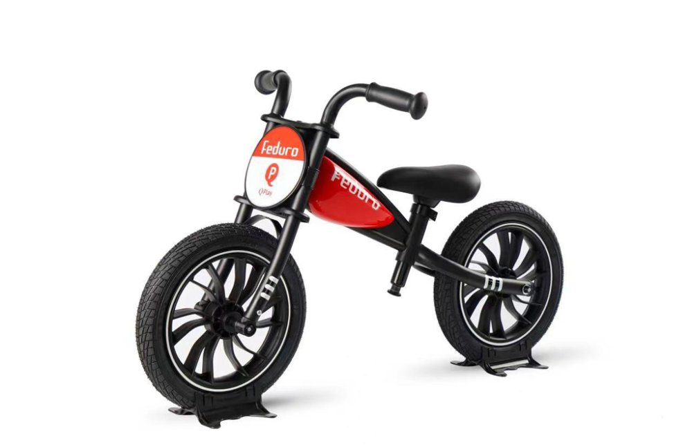 QPLAY Bicicletta senza pedali Feduro Red
