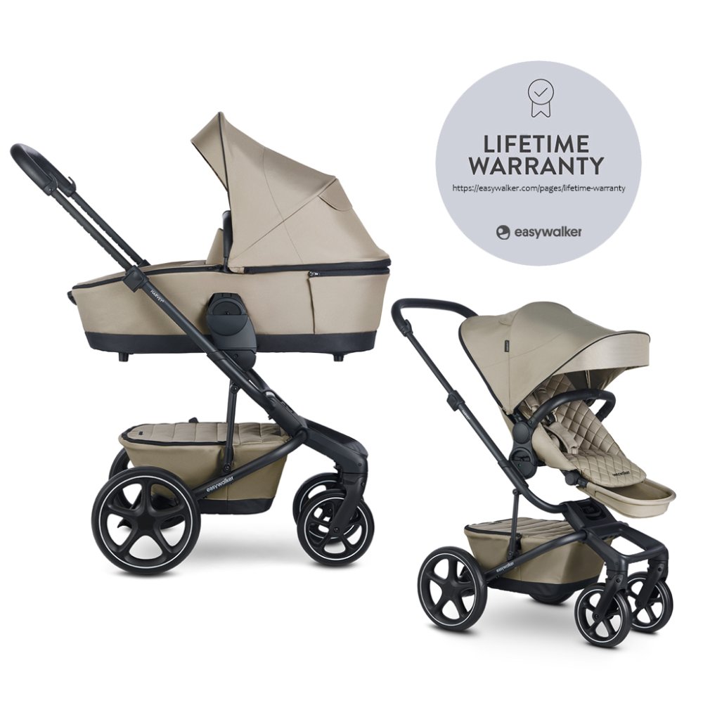 Poussette combinée EASYWALKER Harvey⁵ Premium 2en1 Pearl Taupe LITE RWS