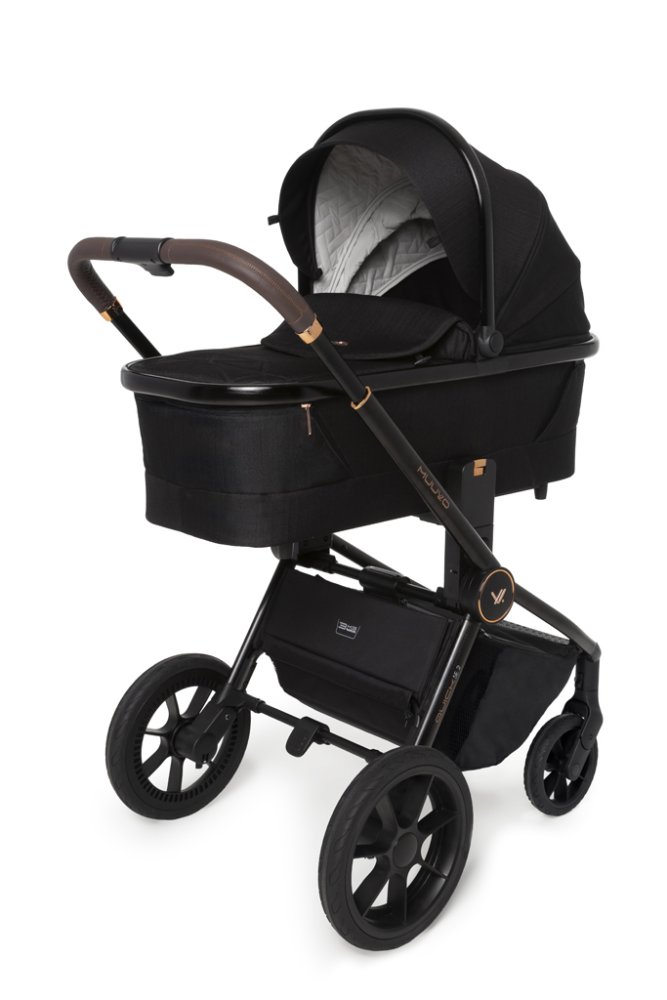 MUUVO Wózek wielofunkcyjny Quick SE 2 Sunset black set 2w1 - obrazek 4