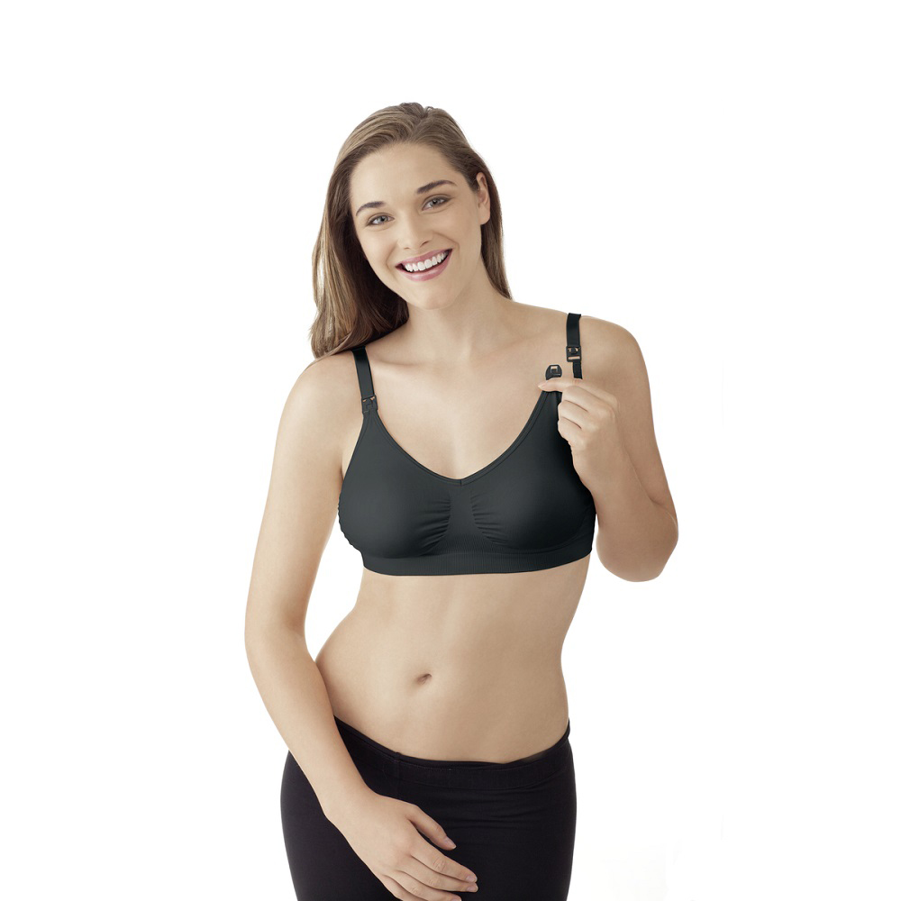 MEDELA Soutien-gorge de grossesse et d'allaitement Keep Cool™, noir XXL – Image 3