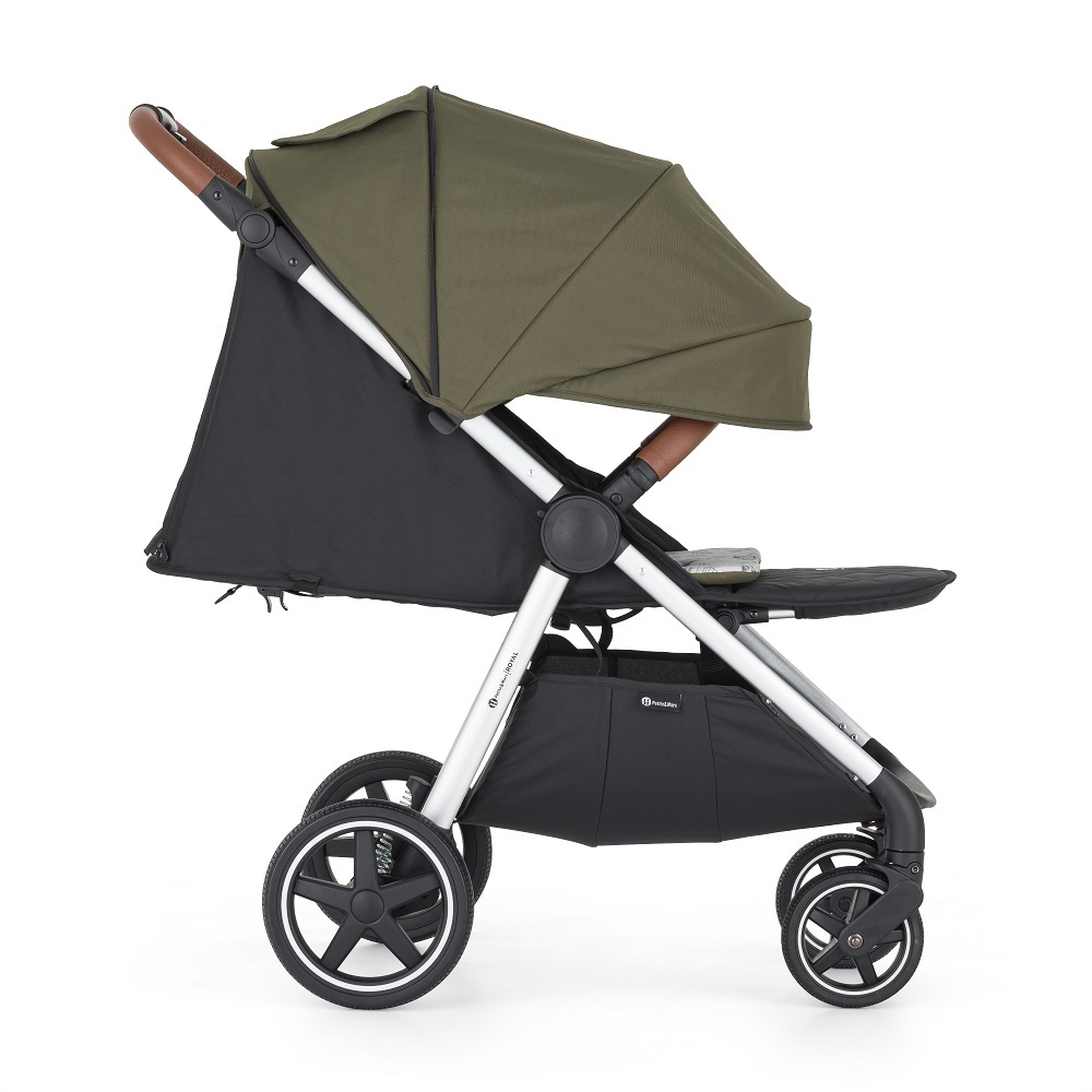 PETITE&MARS Wózek spacerowy Royal3 Silver Mature Olive - obrazek 6