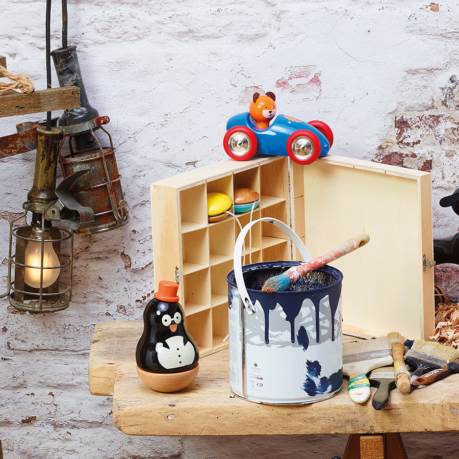 Vilac Holz-Jojo zweifarbig 1 Stk. – Bild 3