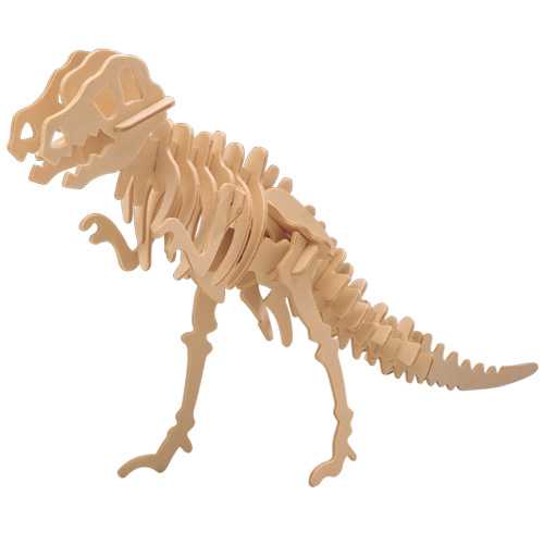 Woodcraft Puzzle 3D en bois Tyrannosaure Rex