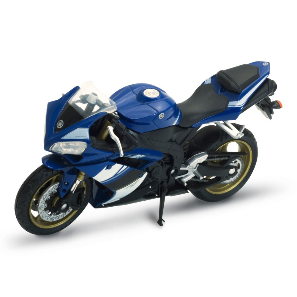 Welly Motocicleta Yamaha YZF-R1 1:18 azul
