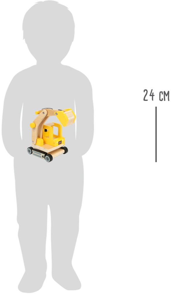 small foot Escavatore in legno con cucchiaio - immagine 4
