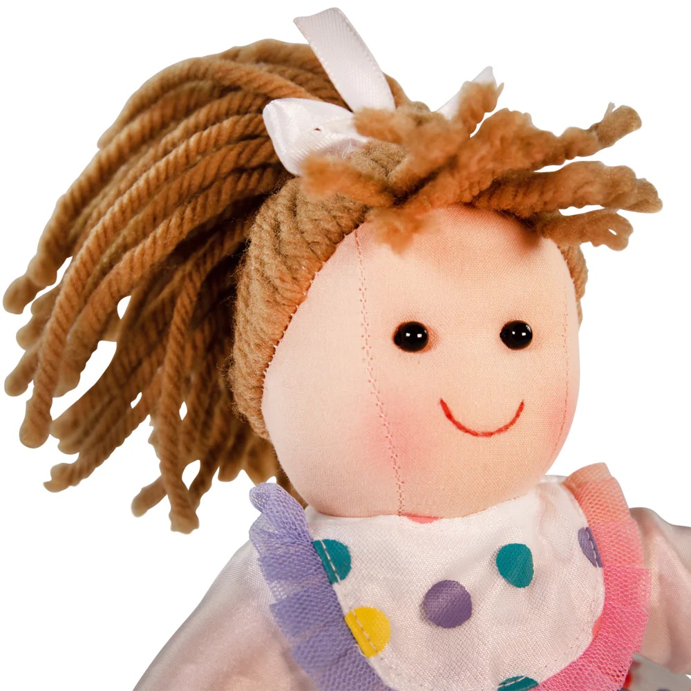 Bigjigs Toys Lalka szmaciana Phoebe 25 cm - obrazek 3