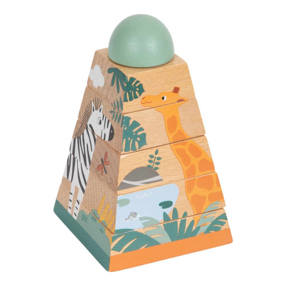 small foot Dřevěná nasazovací věž Safari (obrázek 9)