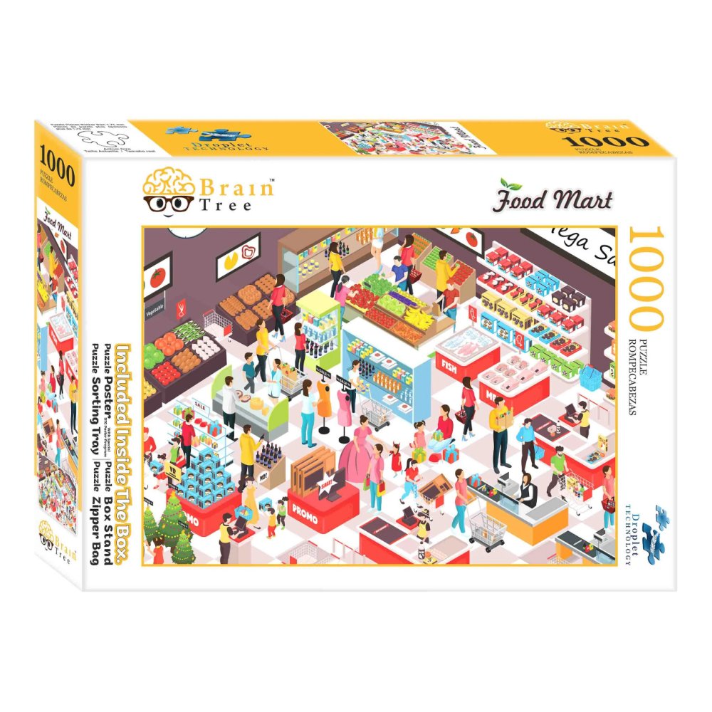 Puzzle Brain Tree Samoobsługa 1000 elementów