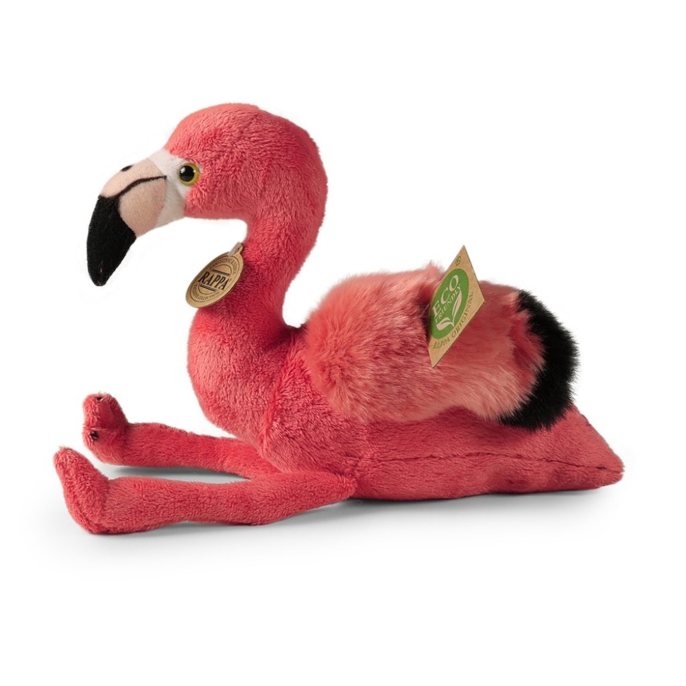 Rappa Uccello di peluche fenicottero 23 cm ECO-FRIENDLY - immagine 3