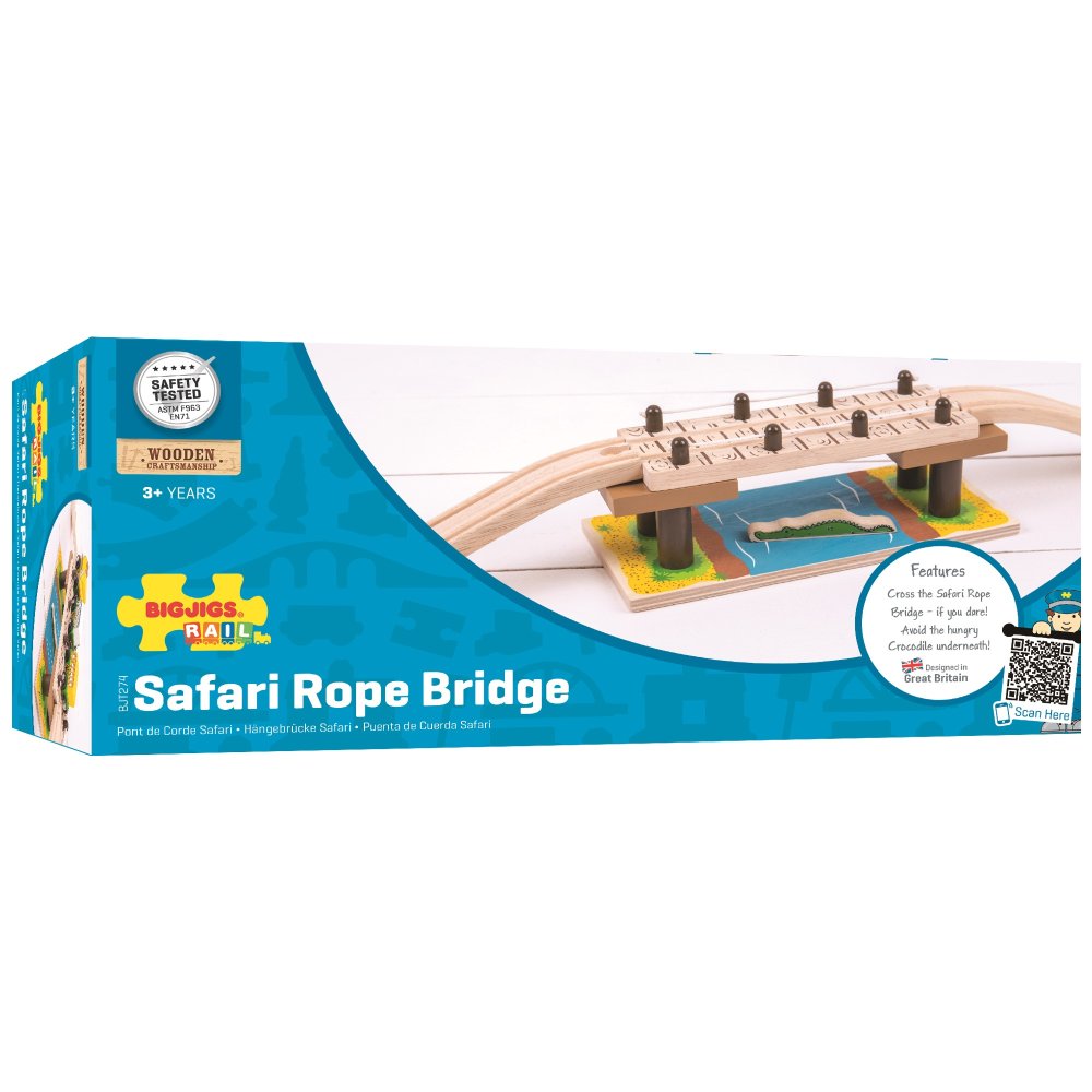 Bigjigs Rail Most Safari - obrazek 3