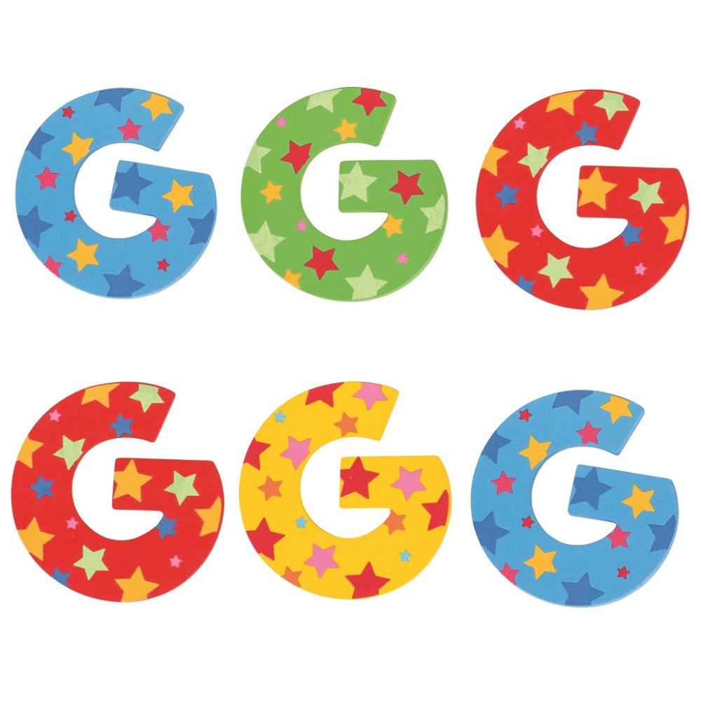 Bigjigs Toys Gwiazdkowa literka G