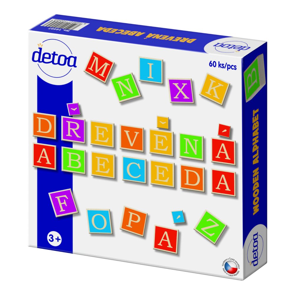 Detoa Drewniany alfabet - obrazek 3