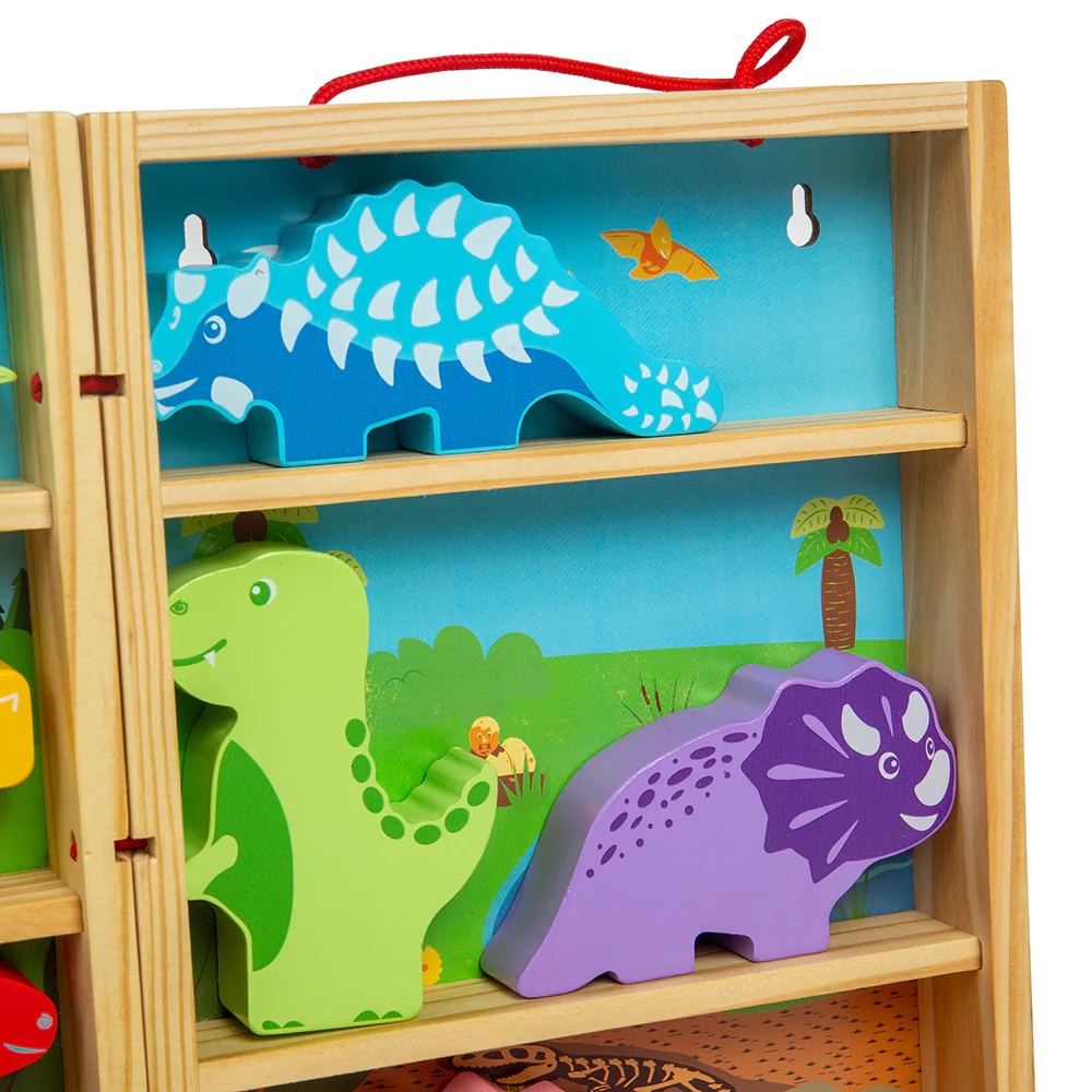 Bigjigs Toys Dinosaurier Spielbox – Bild 3